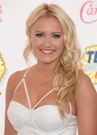 Emily Osment attending the 2014 Teen Choice Awards, Los Angeles, August 10, 2014