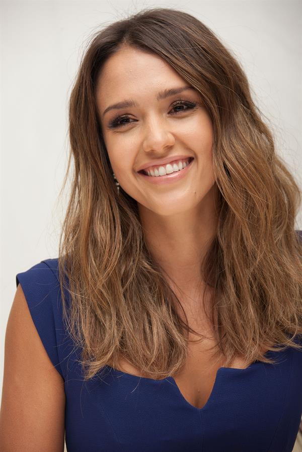 Jessica Alba at a press conference for Sin City: A Dame to Kill For at the Four Seasons Hotel in Bevely Hlls on August 2, 2014