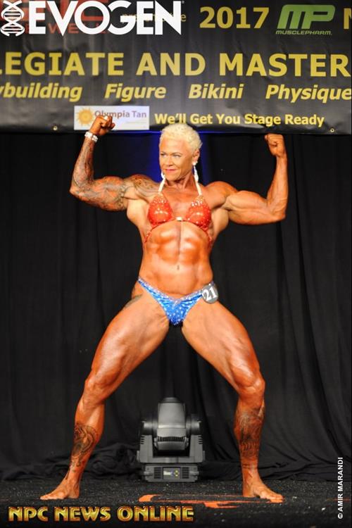 Jayne Stark in a bikini