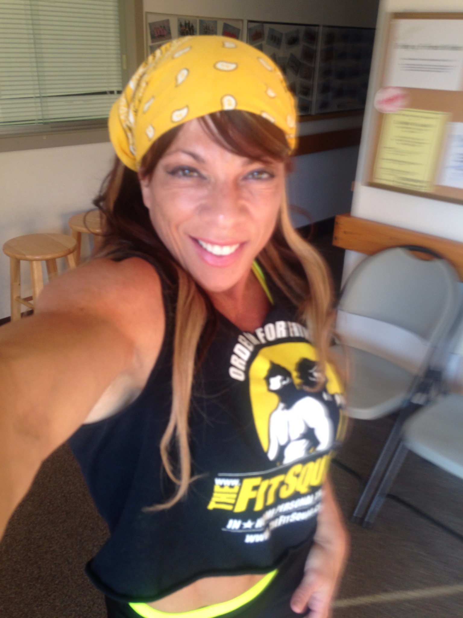 Sondra Faas taking a selfie