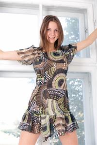 Sexy teen Rebeka Ruby showing her nice body