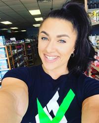 Jacquelyn Hickerson taking a selfie