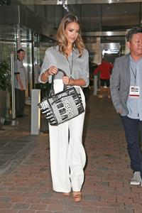 Jessica Alba out and about in NYC August 05, 2014