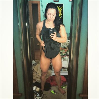 Chloe Sannito taking a selfie