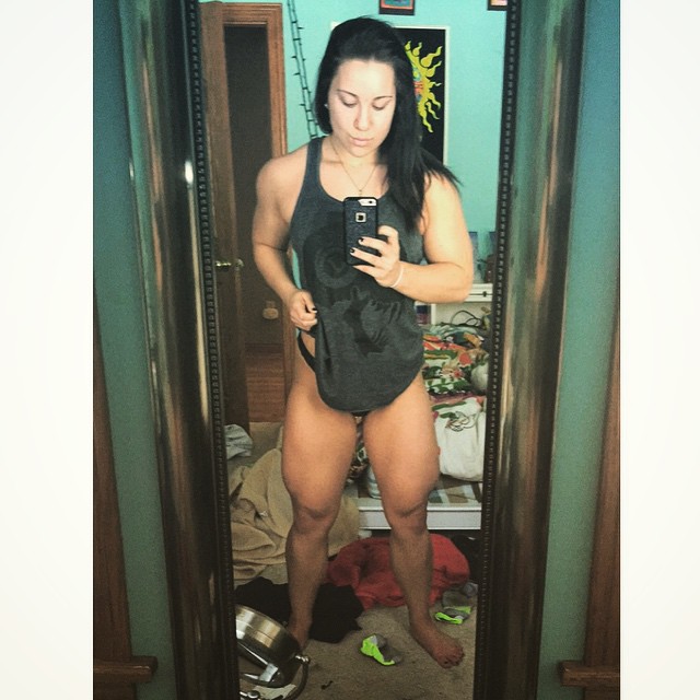 Chloe Sannito taking a selfie