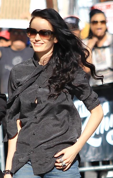 Eva Green at Jimmy Kimmel Live!, Hollywood August 05, 2014