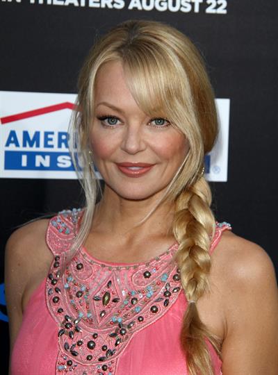 Charlotte Ross at the premiere of When The Game Stands Tall on August 4, 2014