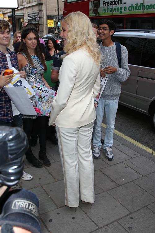 Pixie Lott at her album launch party in London on August 5, 2014