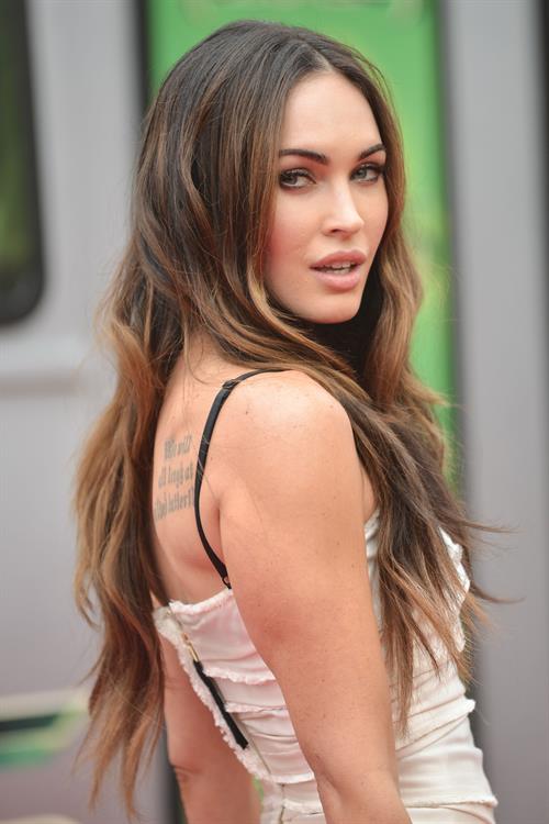 Megan Fox at the Teenage Mutant Ninja Turtles L.A. premiere