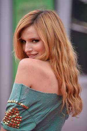 Bella Thorne at the Teenage Mutant Ninja Turtles L.A. premiere