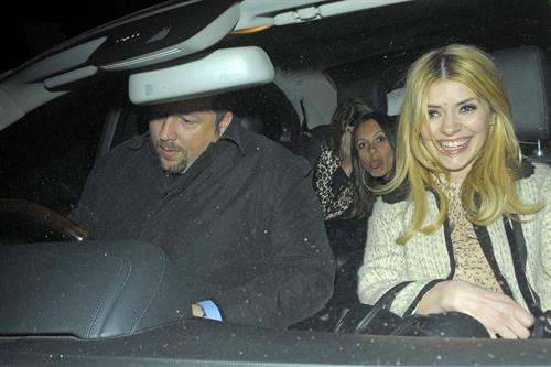 Holly Willoughby Groucho Club London - March 15, 2013 