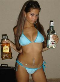 Anonymous in a bikini