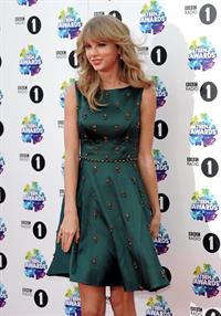 Taylor Swift attending the BBC Radio 1 Teen Awards 11/3/13  