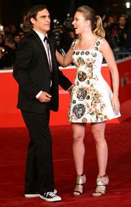 Scarlett Johansson premiere of 'Her' during the 8th Rome Film Festival November 10, 2013 