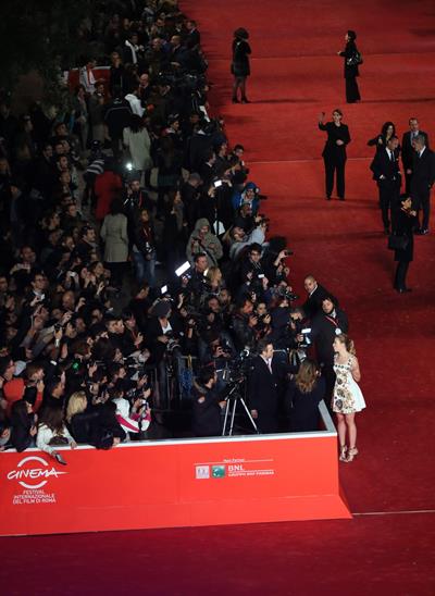 Scarlett Johansson premiere of 'Her' during the 8th Rome Film Festival November 10, 2013 