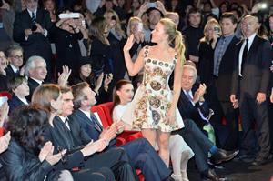 Scarlett Johansson premiere of 'Her' during the 8th Rome Film Festival November 10, 2013 