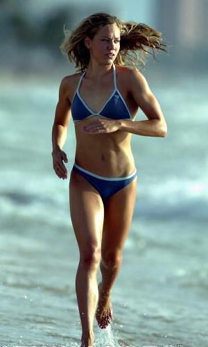 Natalie Coughlin in a bikini