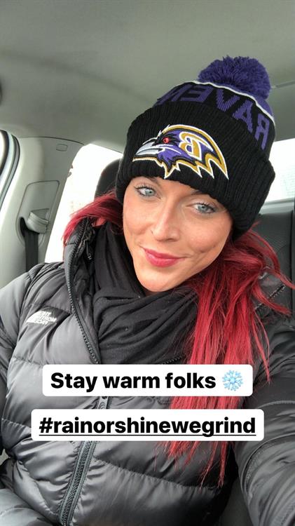 Katie M. Lee taking a selfie