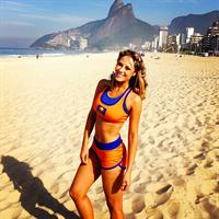 Vanessa Huppenkothen in a bikini