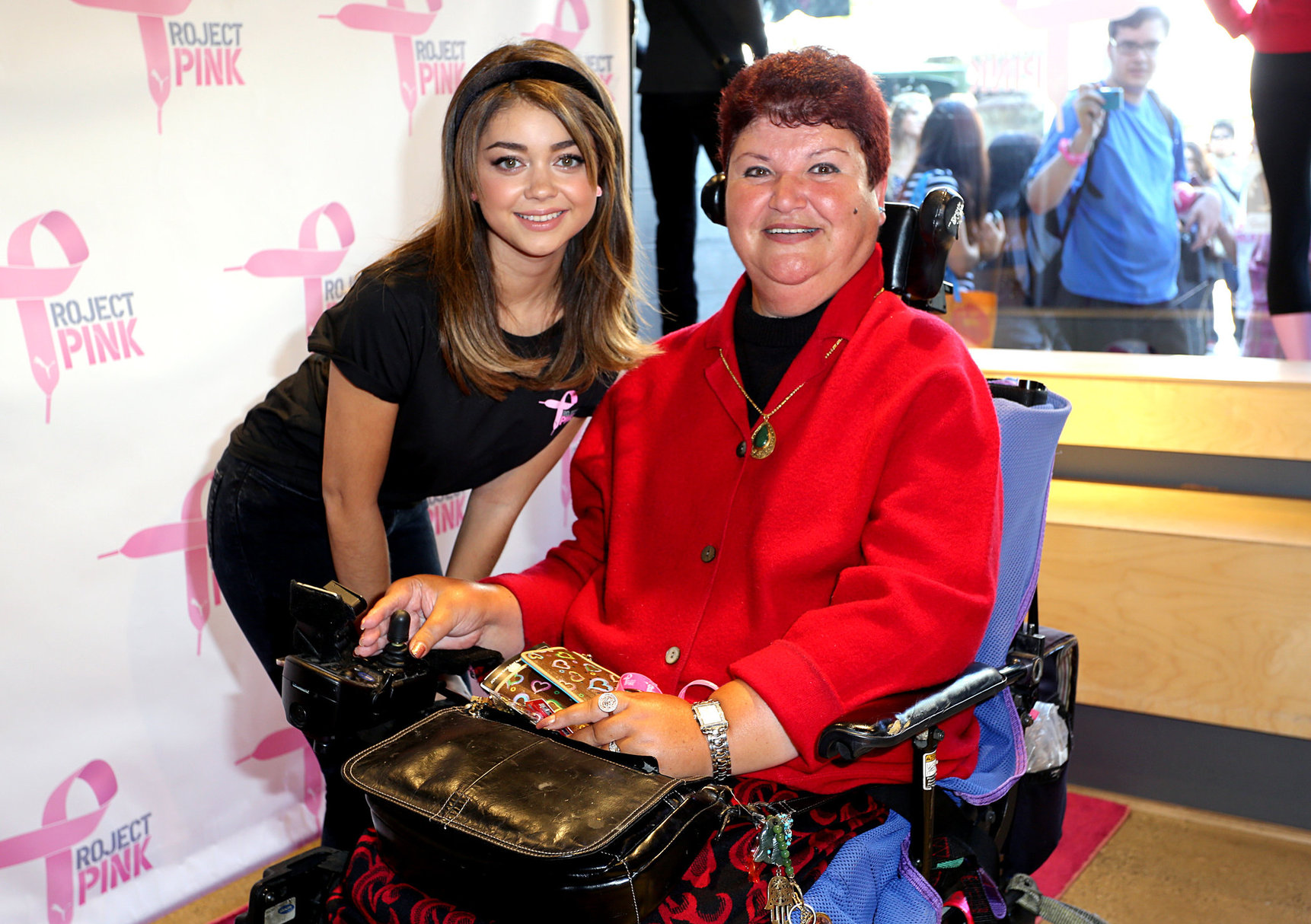 Sarah Hyland – PUMA Project Pink Charity 10/12/13  
