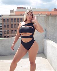 Jojo Babie in a bikini