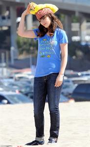 Zooey Deschanel – “New Girl” set in Malibu 10/7/13  