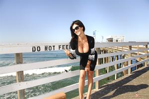 Denise Milani Snapshots - Pier