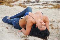 Denise Milani in a bikini