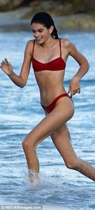Kaia Gerber in a bikini