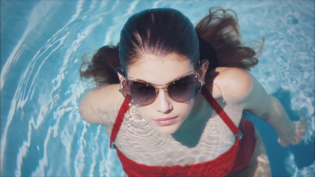 Kaia Gerber in a bikini