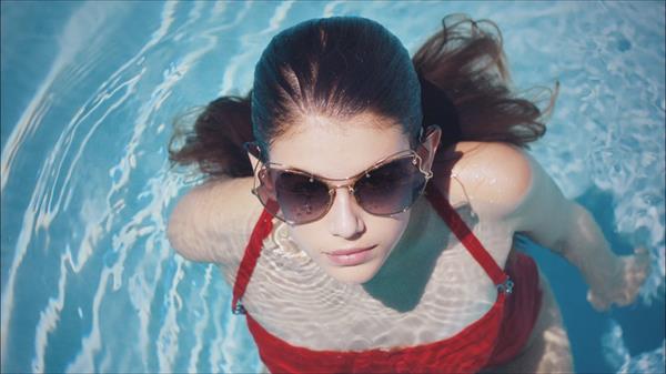 Kaia Gerber in a bikini