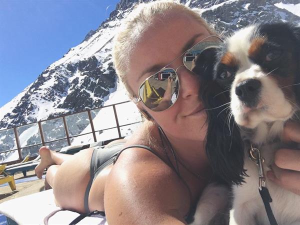 Lindsey Vonn in a bikini