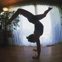 Jamie Anderson in a bikini