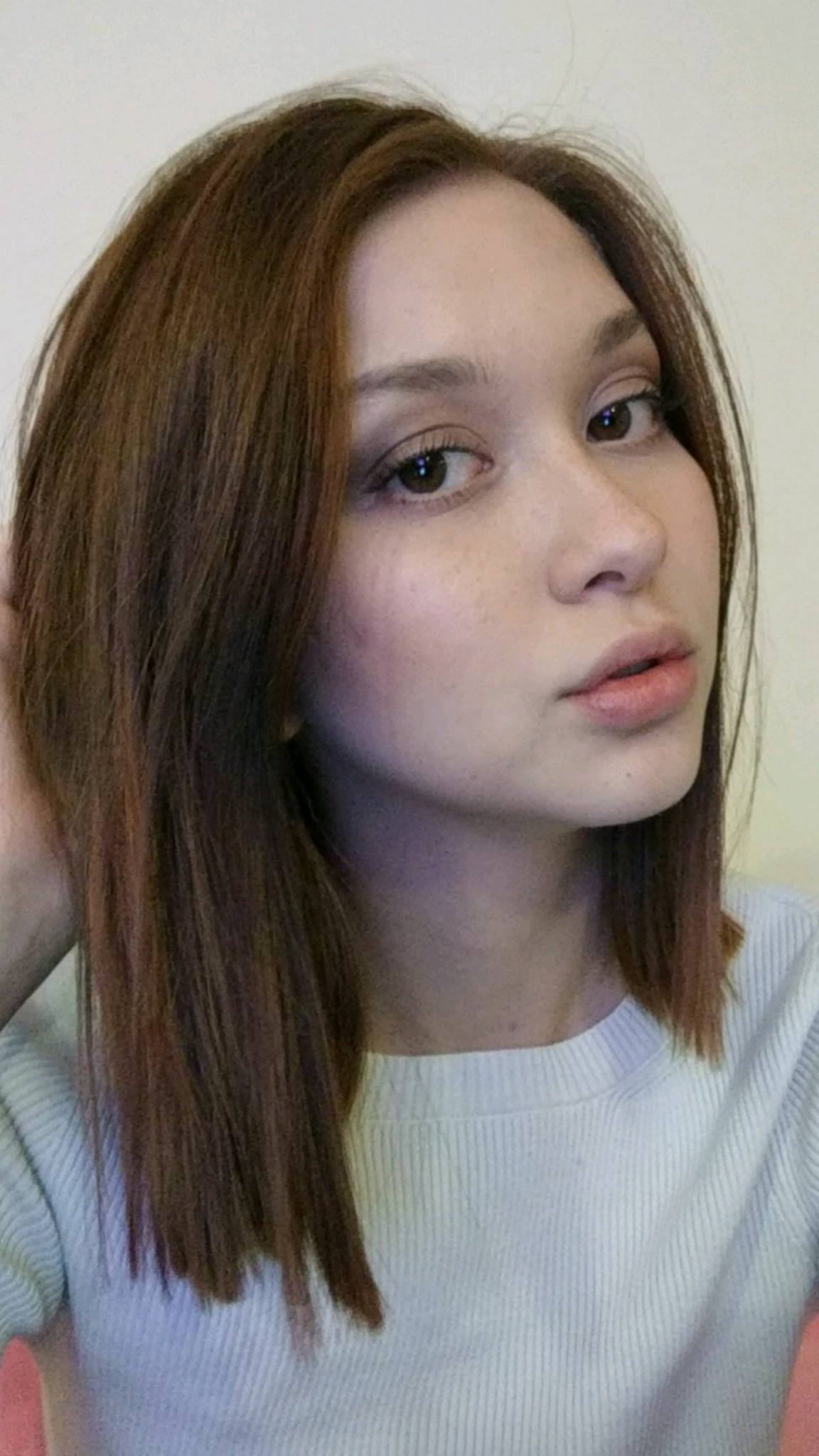 Jean Champion taking a selfie