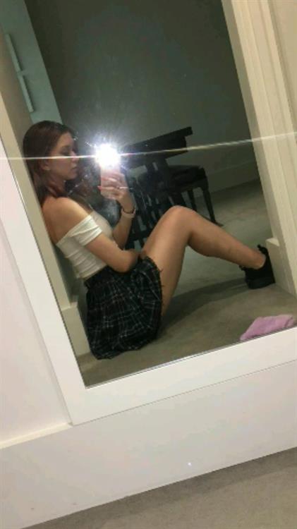 Jean Champion taking a selfie