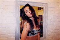 Mia Kang in lingerie