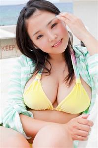 Ai Shinozaki in a bikini