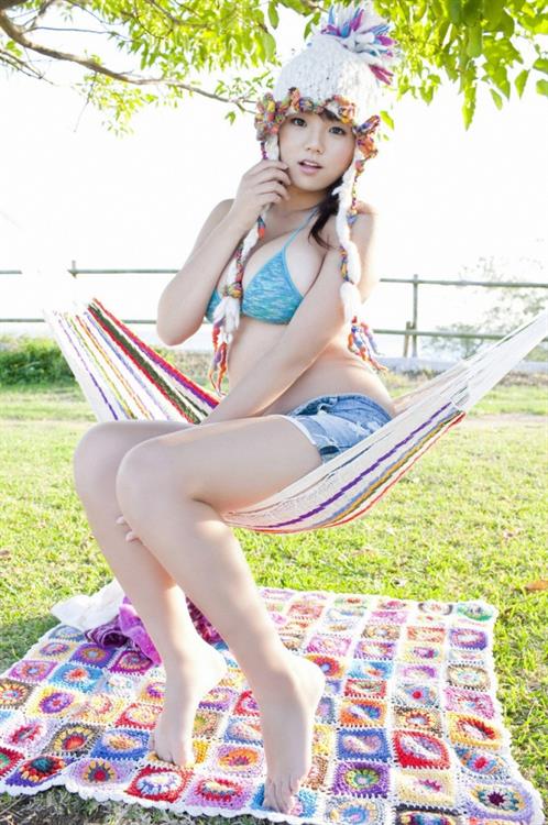 Ai Shinozaki in a bikini in lingerie