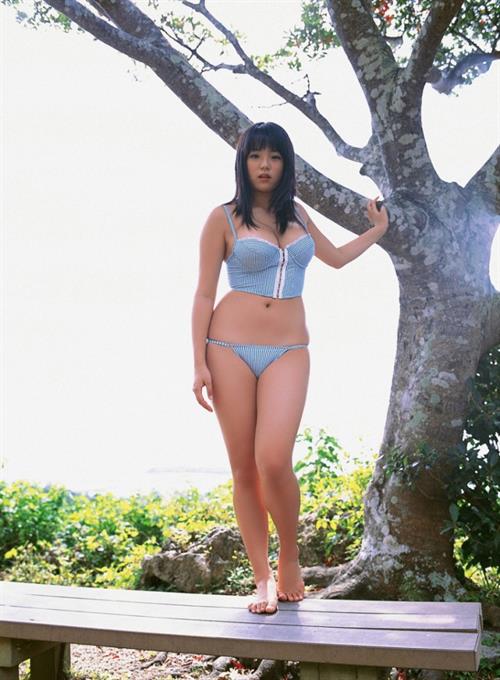 Ai Shinozaki in a bikini