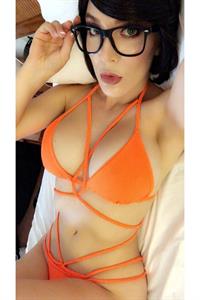 Kristen Hughey in a bikini