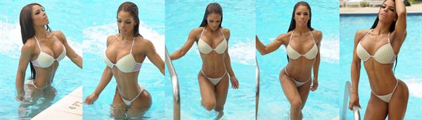 Yarishna Ayala Otero in a bikini