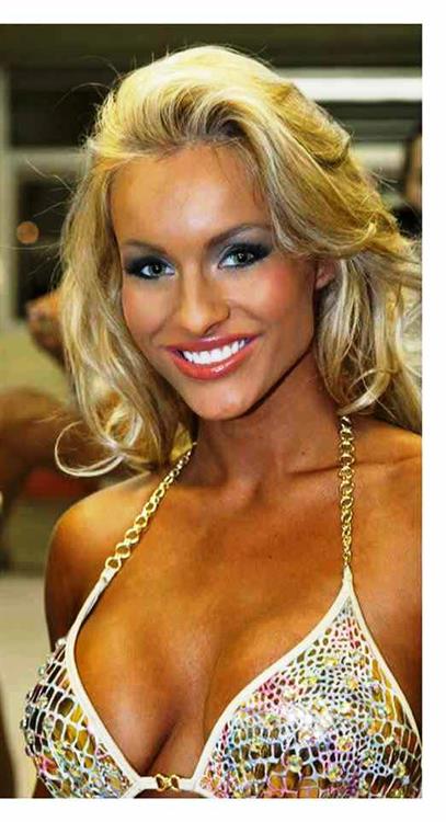 Noemi Olah in a bikini