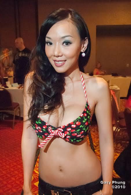 Maureen Chen in a bikini