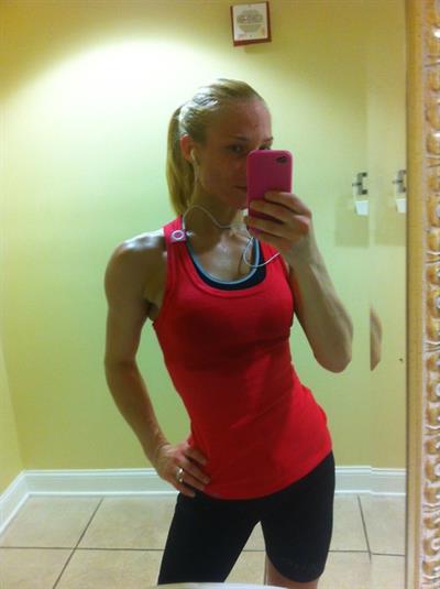 Anna Virmajoki taking a selfie