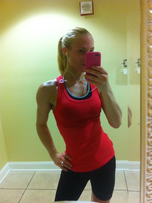 Anna Virmajoki taking a selfie