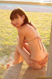 Akina Minami in a bikini