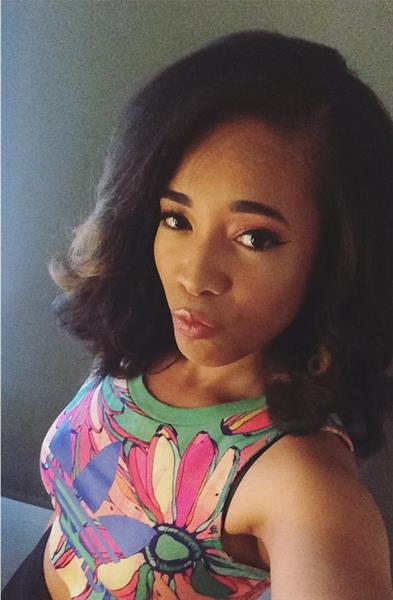 Cher Myra taking a selfie