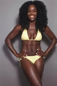 Vanessa Vanderpuye in a bikini