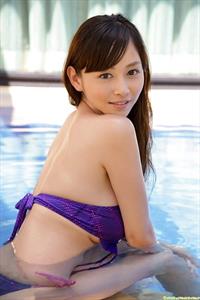 Anri Sugihara in a bikini