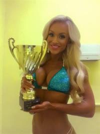 Noemi Olah in a bikini